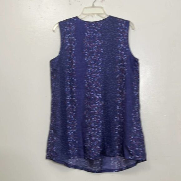 NWT J.JILL 100% SILK BLUE MARIN SIZE‎ M - Picture 2 of 7